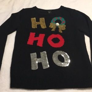 Christmas black sweater S New